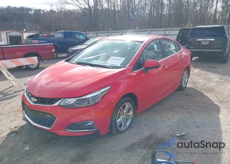 2016 Chevrolet Cruze Lt Auto из США, поврежденный, VIN 1G1BE5SMXG7322095